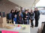 Some of the volunteers at the Seymour Food Drive on March 4th 2012